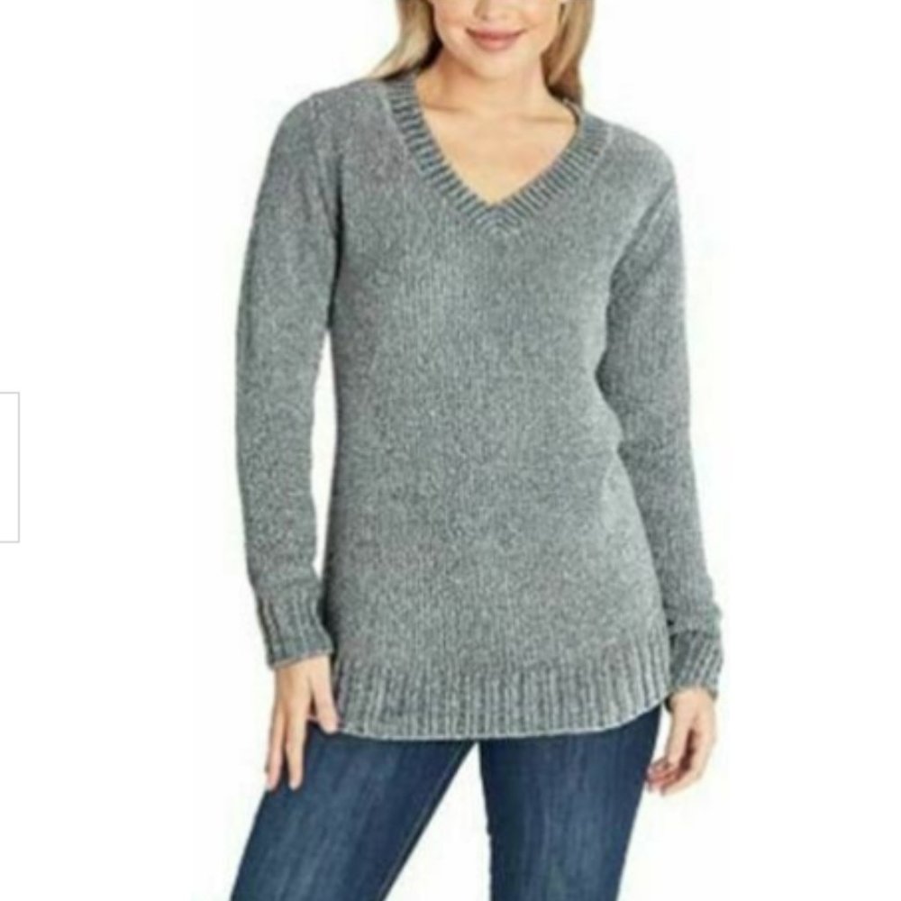 Orvis Ladies' Chenille Pullover V-Neck Sweater XS